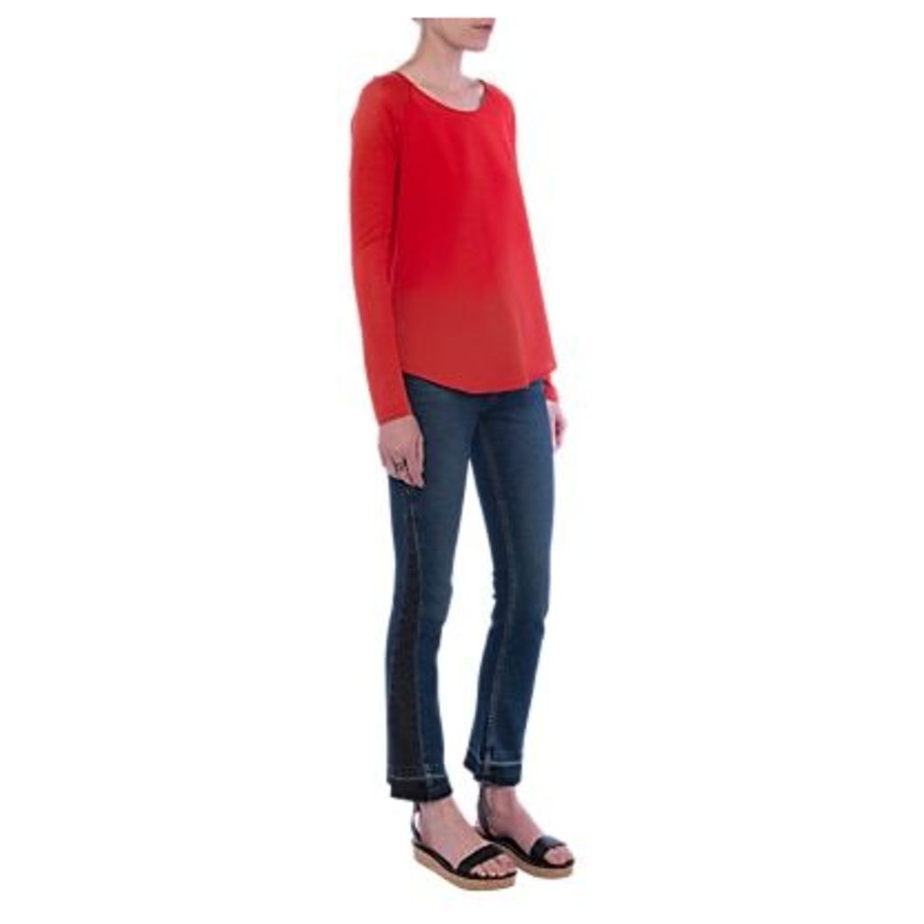 French Connection Classic Crepe Raglan Top