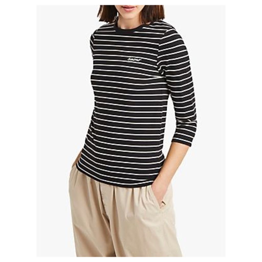 French Connection Tim Tim Amour Stripe Top, Blue