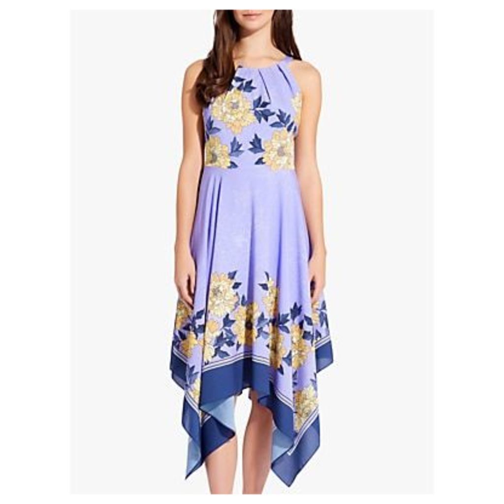 Adrianna Papell Bliss Blooms Dress, Yellow/Multi