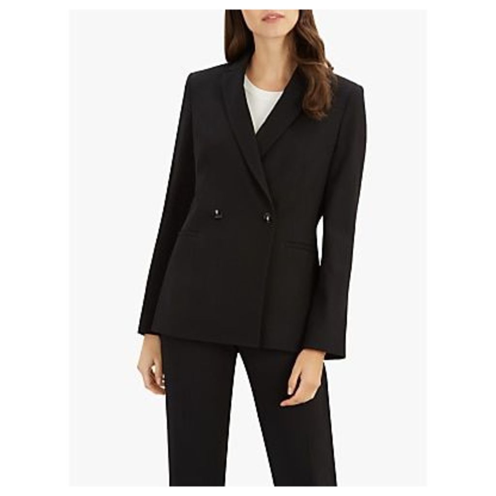 Jaeger Double Breasted Blazer, Black