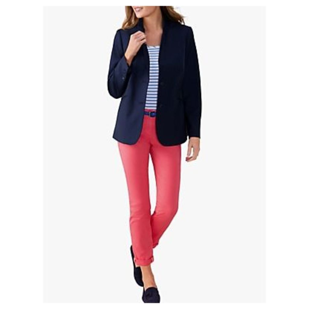 Pure Collection Tailored Blazer, Navy