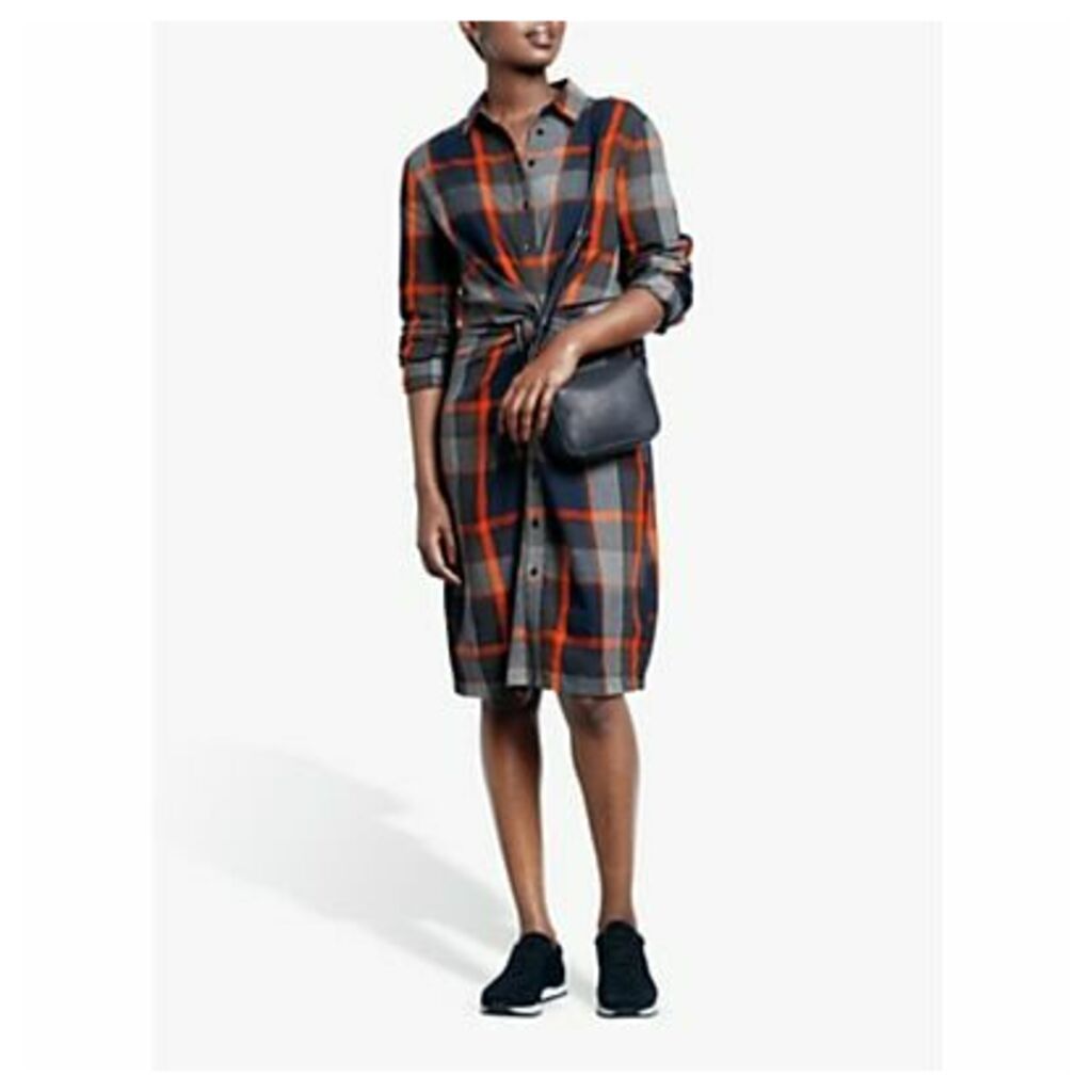 Charlie Twist Check Shirt Dress, Check