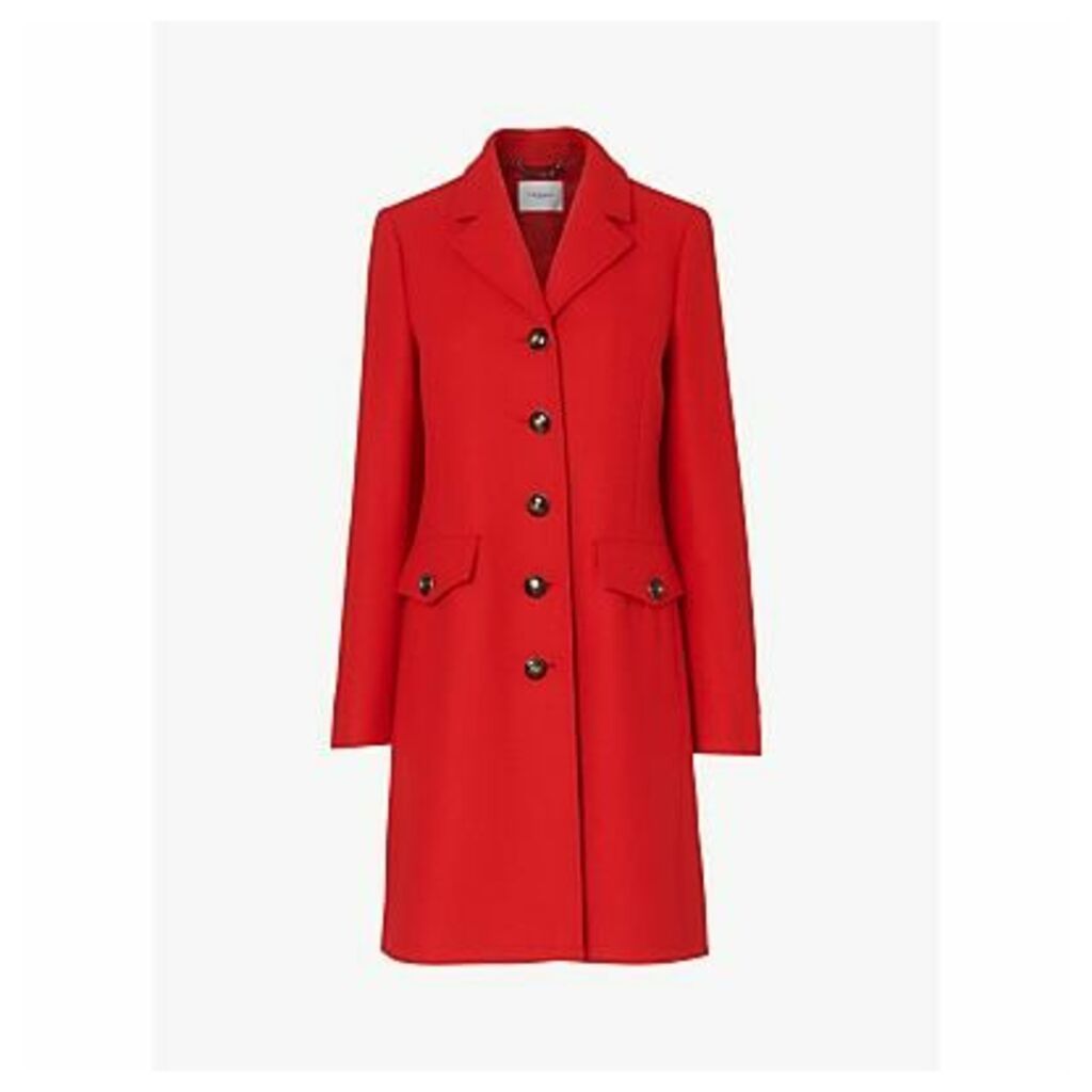 L.K.Bennett Eleanor Pea Coat, Red