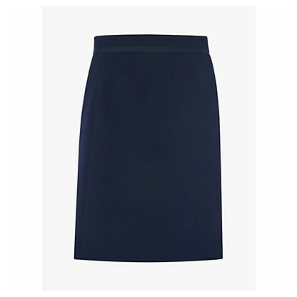 L.K.Bennett Nolan A-Line Skirt, Blue Midnight
