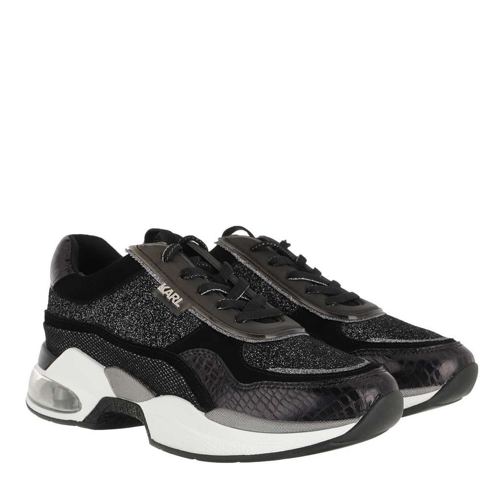 Sneakers - Ventura Lazare Glitz Sneaker Black Glitter Silver - black - Sneakers for ladies