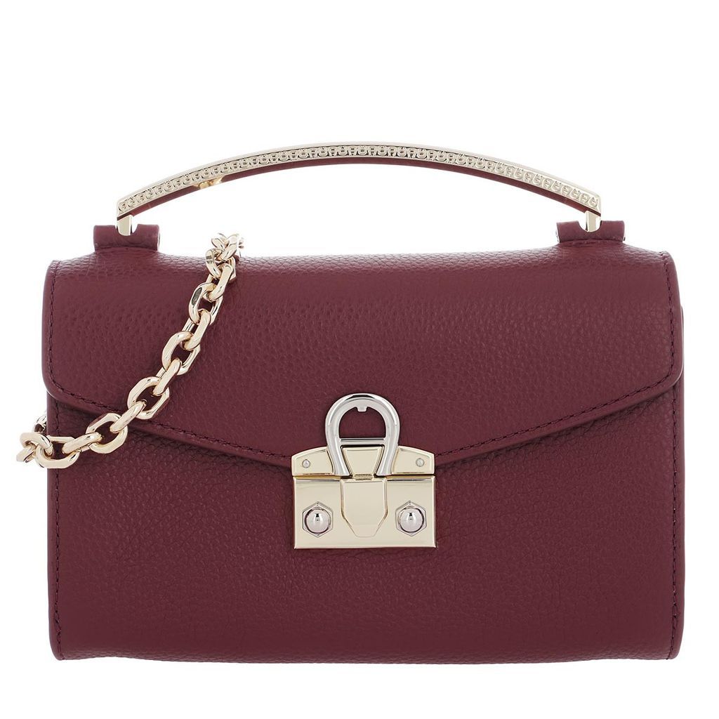 Satchel Bags - Mina XS Handle Bag Burgundy - red - Satchel Bags for ladies