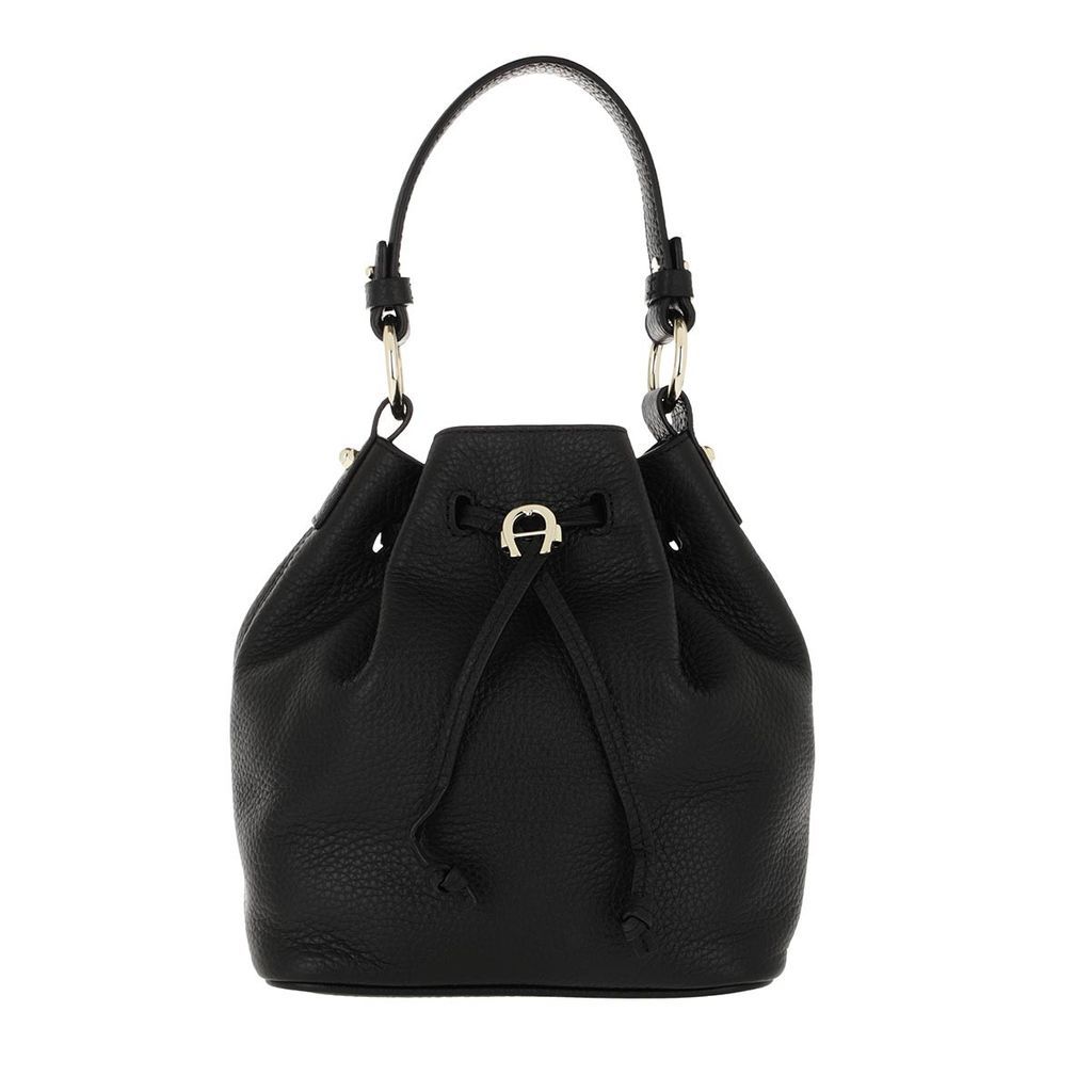 Bucket Bags - Tara Handle Bag Black - black - Bucket Bags for ladies
