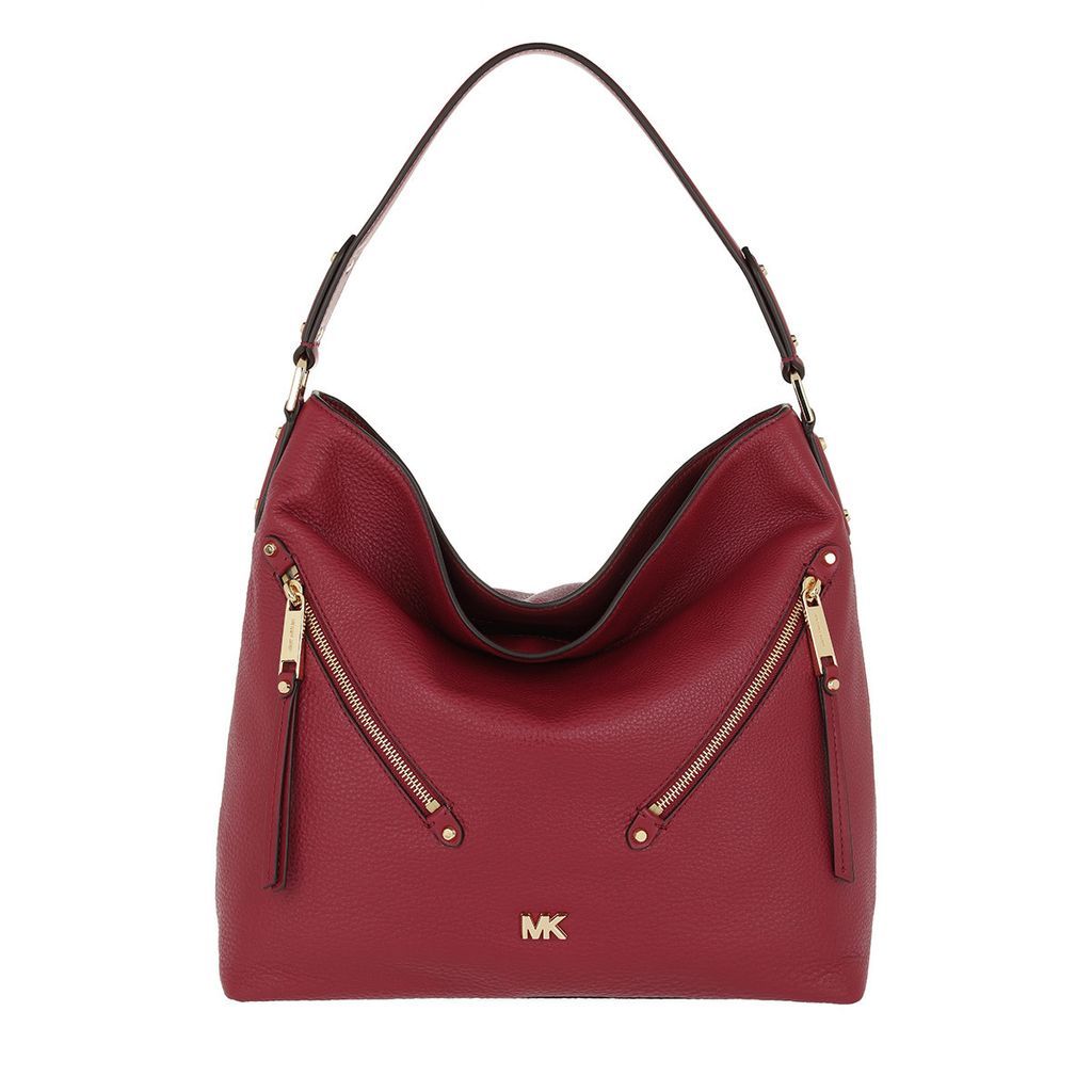 Hobo Bags - Evie LG Hobo Bag Maroon - red - Hobo Bags for ladies
