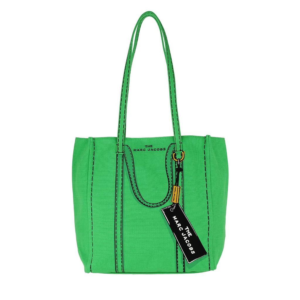 Tote - The Trompe L'Oeil Tag Tote Bag Bright Green - green - Tote for ladies