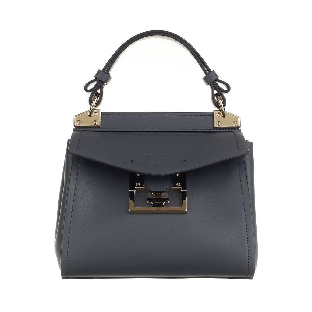 Satchel Bags - Mini Mystic Satchel Bag Leather Storm Grey - grey - Satchel Bags for ladies