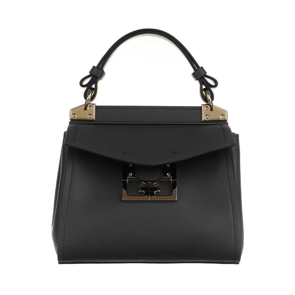 Satchel Bags - Mini Mystic Satchel Bag Leather Black - black - Satchel Bags for ladies