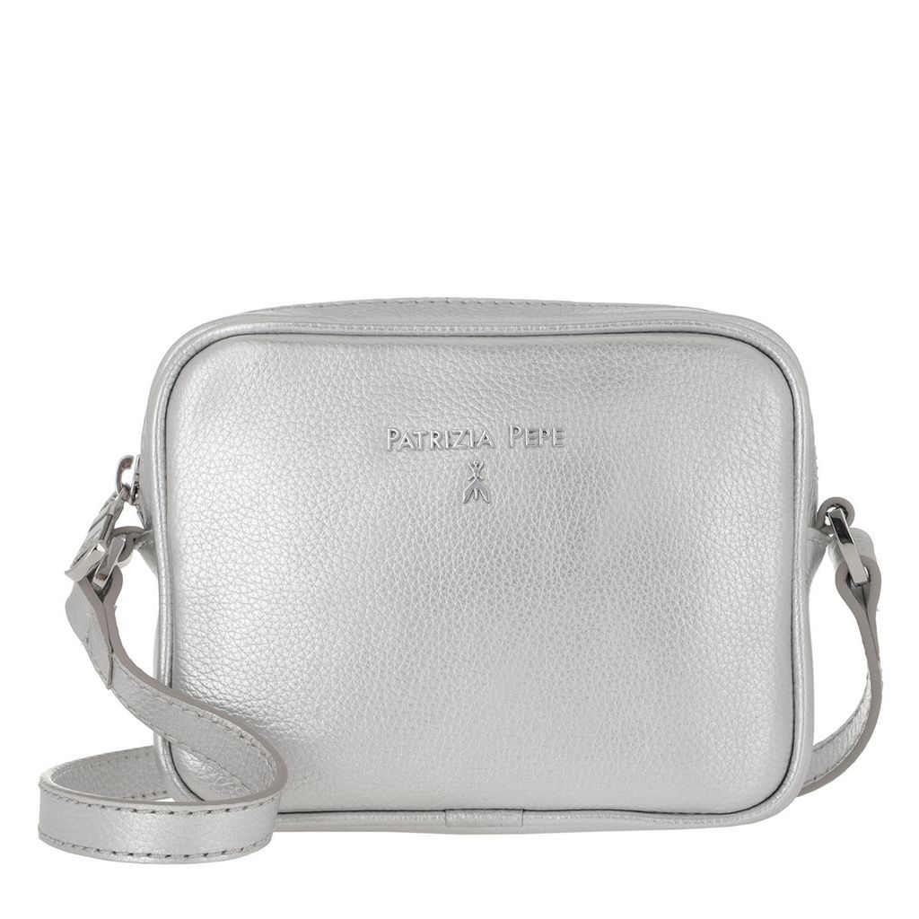 Cross Body Bags - Small Shoulder Bag Silver - silver - Cross Body Bags for ladies