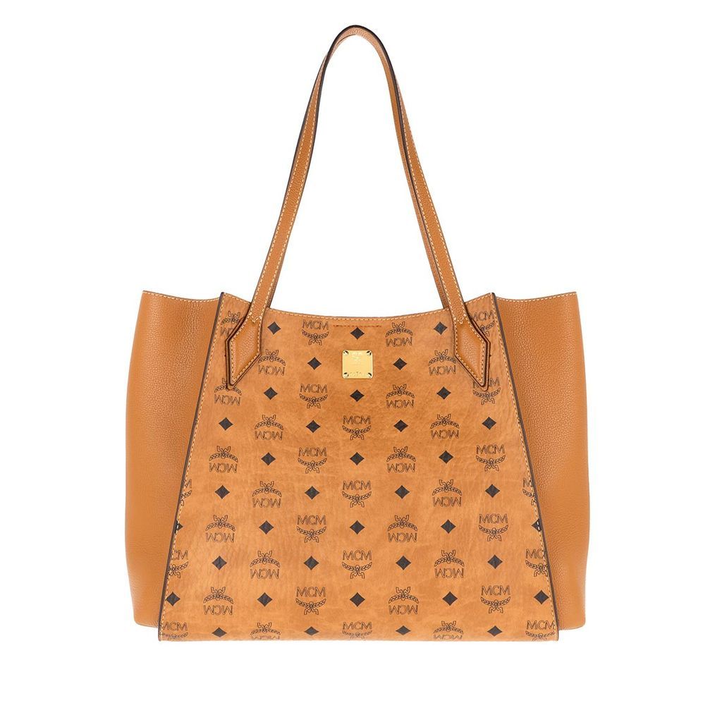 Shopping Bags - Luisa Visetos Medium Shopper Cognac - cognac - Shopping Bags for ladies