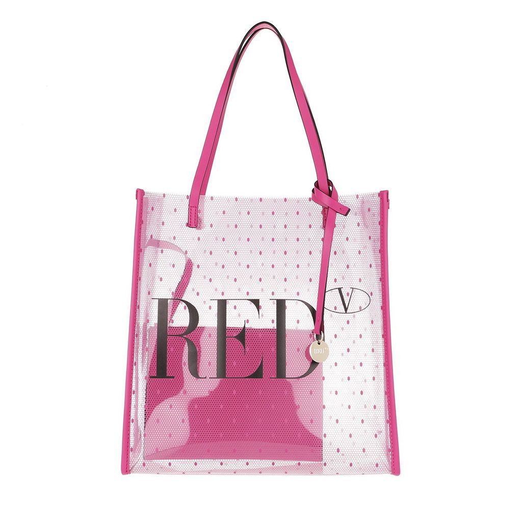 Tote - Small Tote Trasparente Glossy Pink - magenta - Tote for ladies