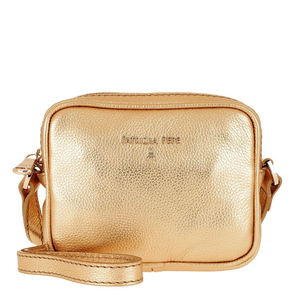 Cross Body Bags - Camera Case Shoulder Bag Gold Star - gold - Cross Body Bags for ladies