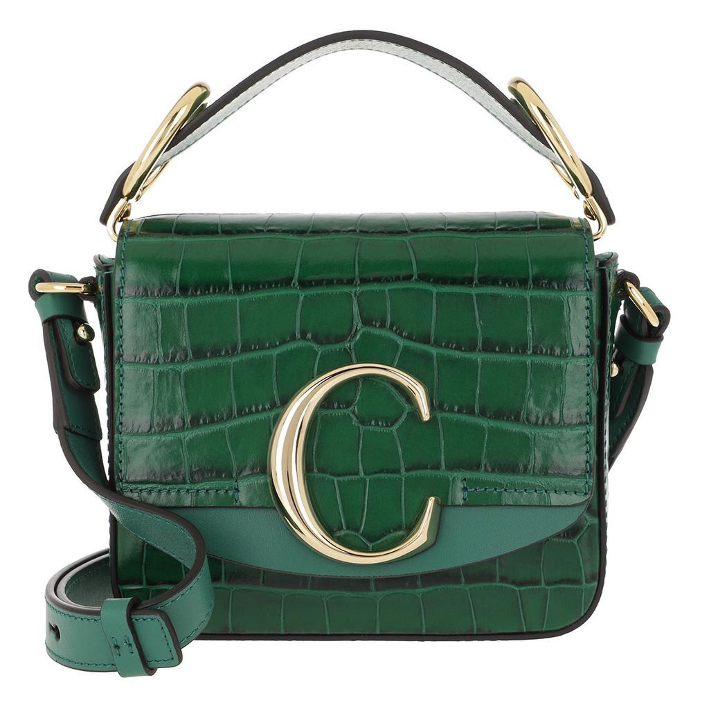Cross Body Bags - C Shoulder Bag Leather Woodsy Green - green - Cross Body Bags for ladies