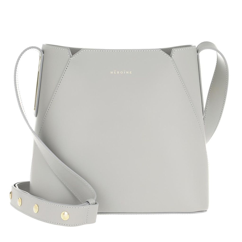 Cross Body Bags - Josephine Handle Bag Grey/Grey/Gold - grey - Cross Body Bags for ladies