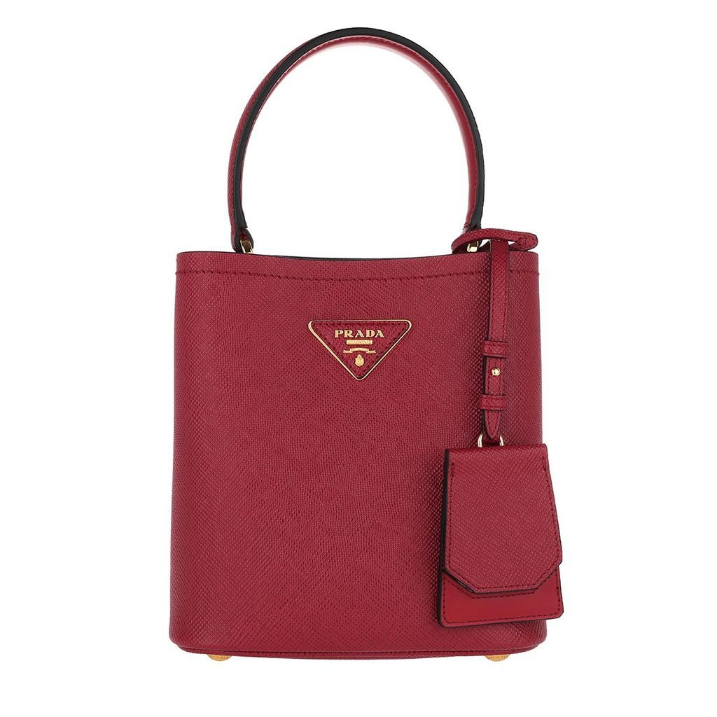 Satchel Bags - Double Bag Saffiano Leather Rouge - red - Satchel Bags for ladies