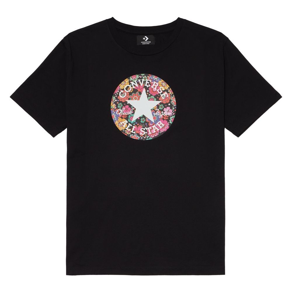 Floral Chuck Taylor Patch Tee