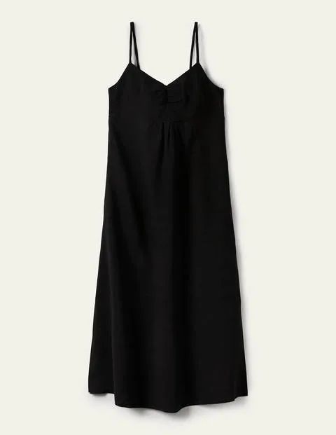 Strappy Midi Dress Black Women Boden, Black