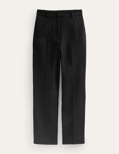 Kew Bi-stretch Trousers Black Women Boden, Black