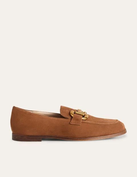 Iris Snaffle Loafers Brown Women Boden, Ginger snap