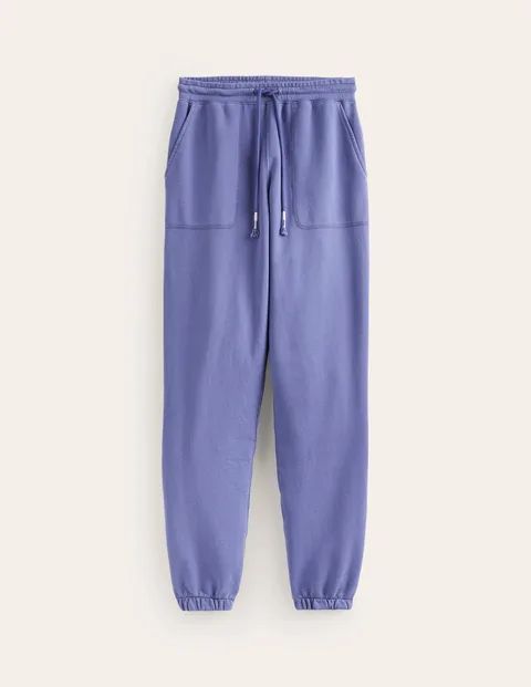 Washed Joggers Blue Women Boden, Soft Starboard