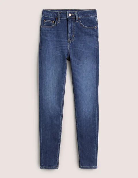 Comfort Stretch Skinny Jeans Denim Women Boden, Mid Vintage