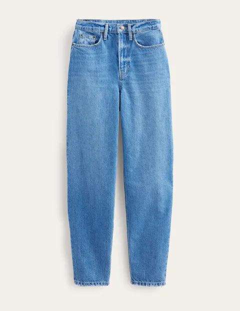 High Rise '90s Tapered Jeans Denim Women Boden, Mid Vintage