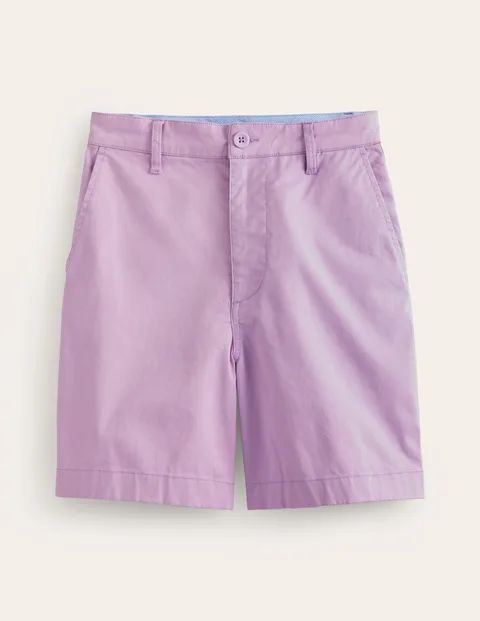 Barnsbury Chino Shorts Purple Women Boden, Orchid Bloom