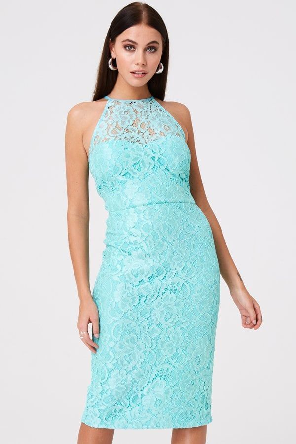 Carlyle Mint Lace Dress size: 10 UK, colour: Mint