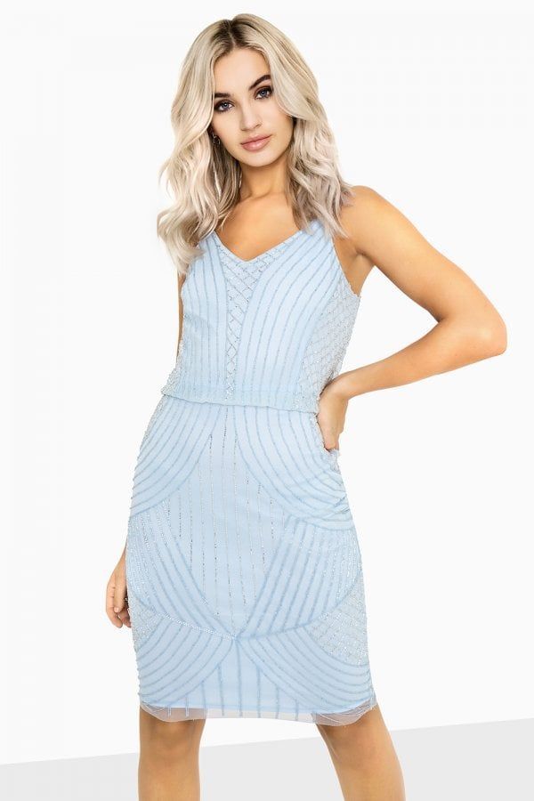 Alexis Beadwork Cami Midi Dress size: 10 UK, colour: B