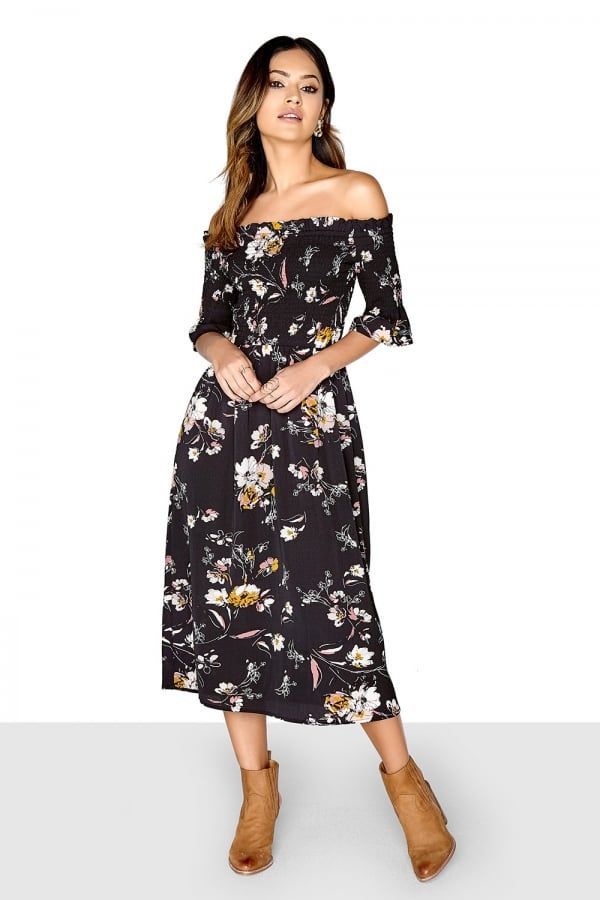 Print Midi Dress size: 10 UK, colour: Print