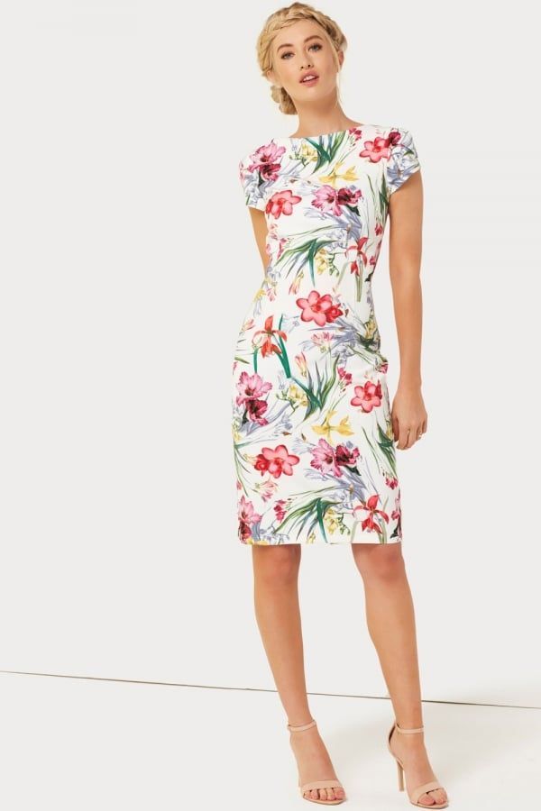 Print Pleat Dress size: 10 UK, colour: Print