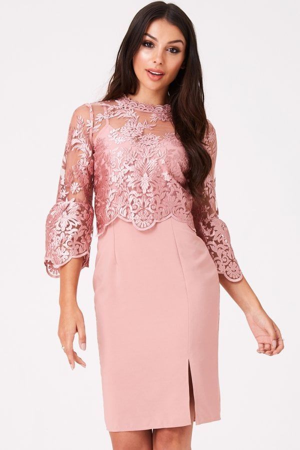 Ginnie Apricot Embroidery Dress size: 10 UK, colour: A