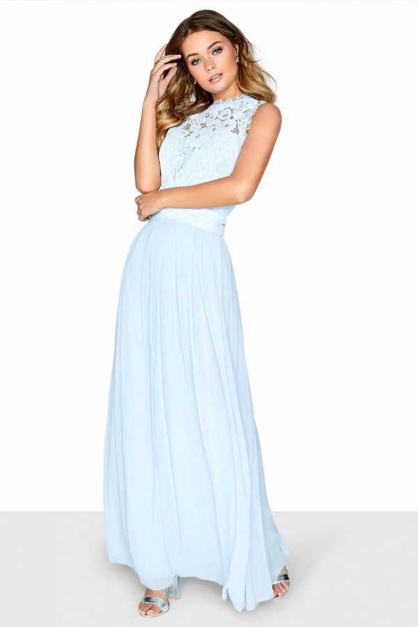 Pale Blue Dress size: 10 UK, colour: Bluebell
