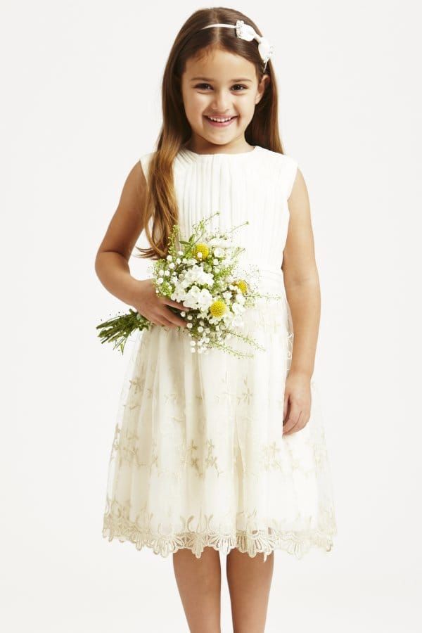 White and Gold Baroque Dress size: 11-12 Yrs, colour: