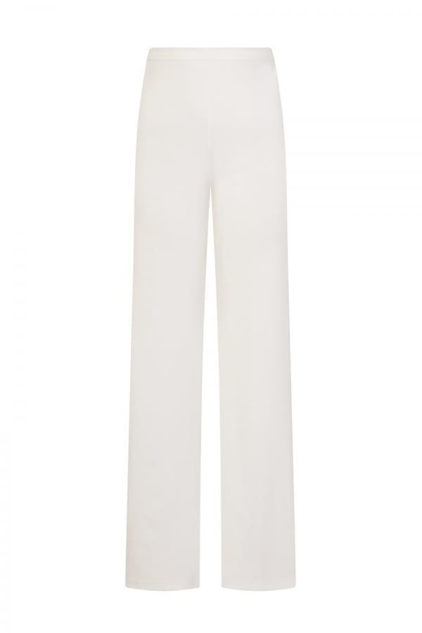 White Trousers size: 10 UK, colour: White