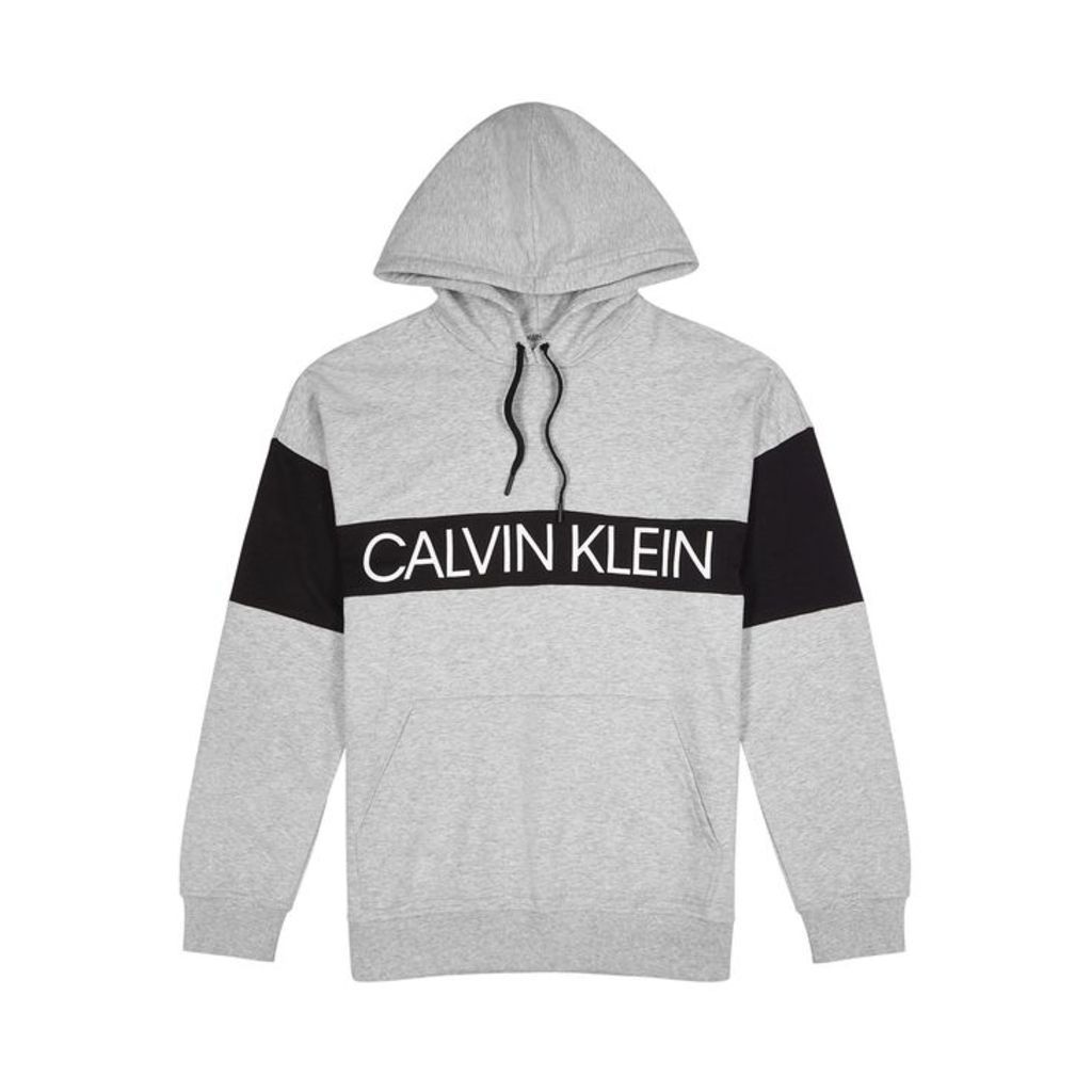 Calvin Klein Grey Cotton-blend Sweatshirt