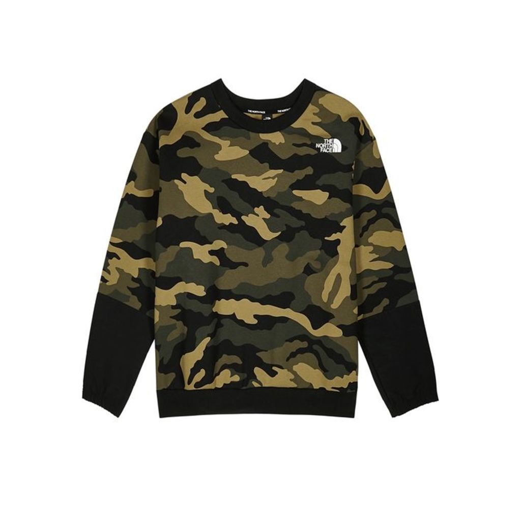 The North Face Camouflage-print Jersey Sweatshirt