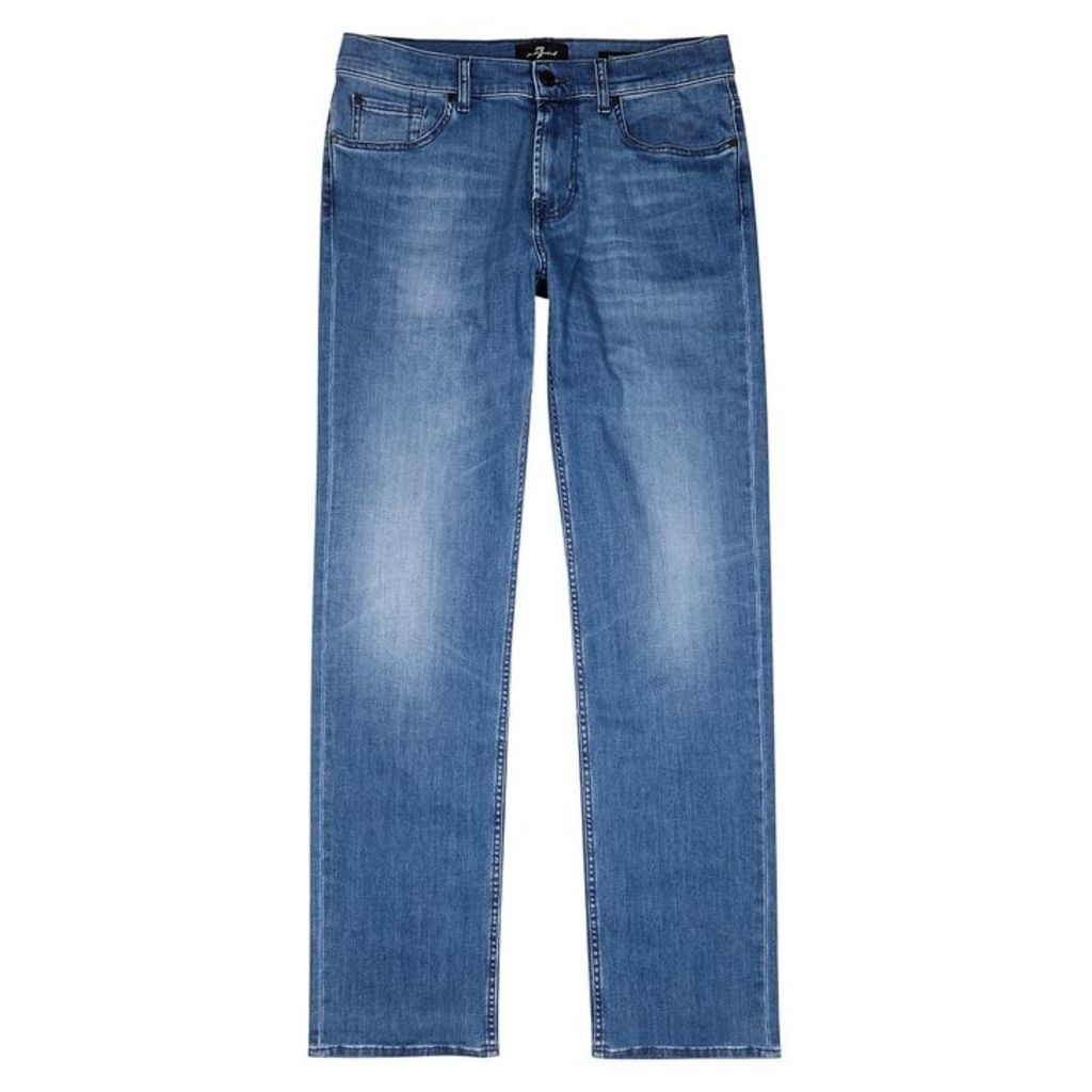 7 For All Mankind Standard Luxe Performance Straight-leg Jeans