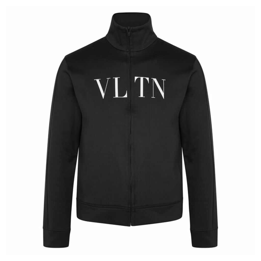 Valentino VLTN Black Jersey Sweatshirt