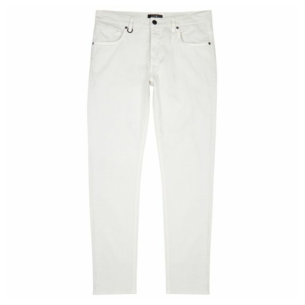 Neuw Lou Off-white Slim-leg Jeans