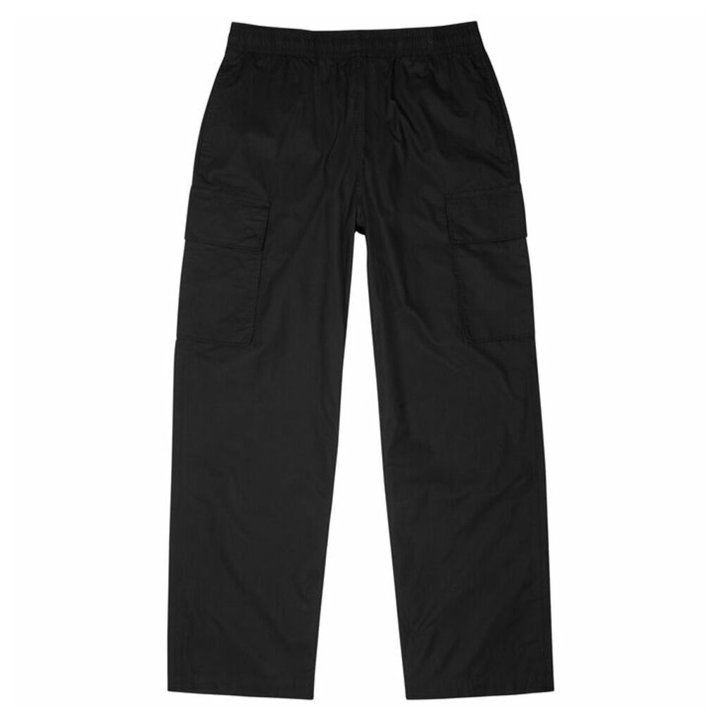Our Legacy Black Cotton Cargo Trousers