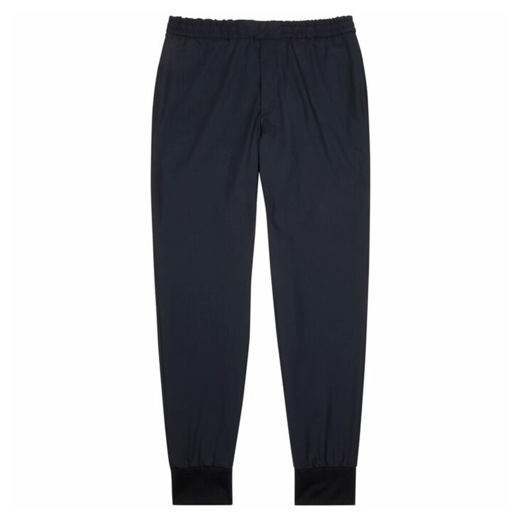 PS By Paul Smith Navy Stretch-wool Trousers