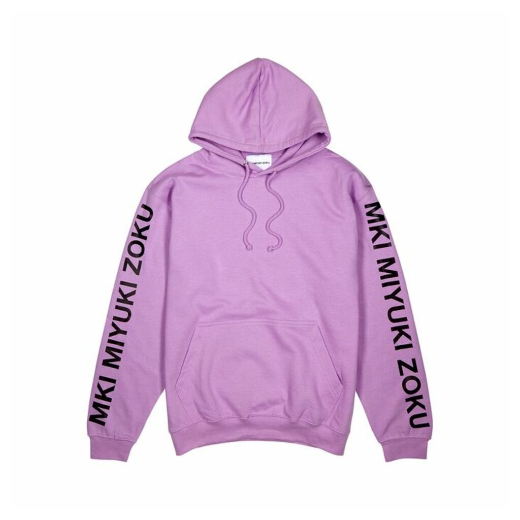 Mki Miyuki Zoku Lilac Cotton-blend Sweatshirt
