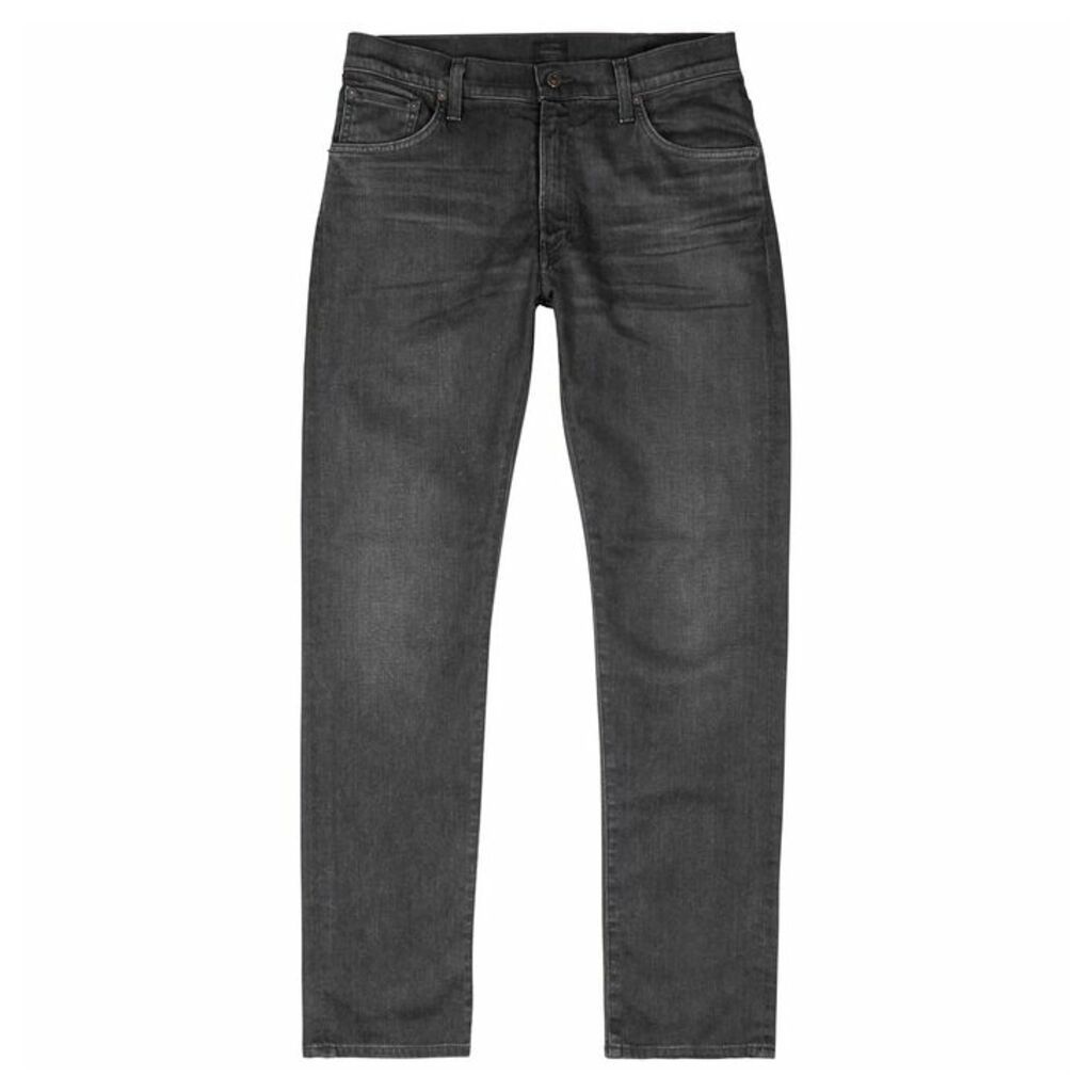 Citizens Of Humanity Bowery Grey Slim-leg Jeans