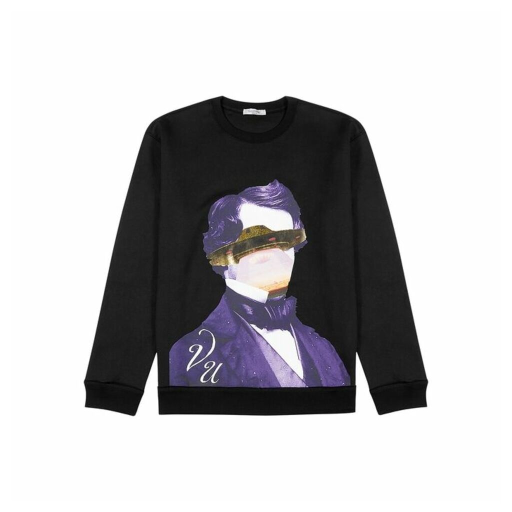 Valentino X Undercover Printed Cotton-blend Sweatshirt