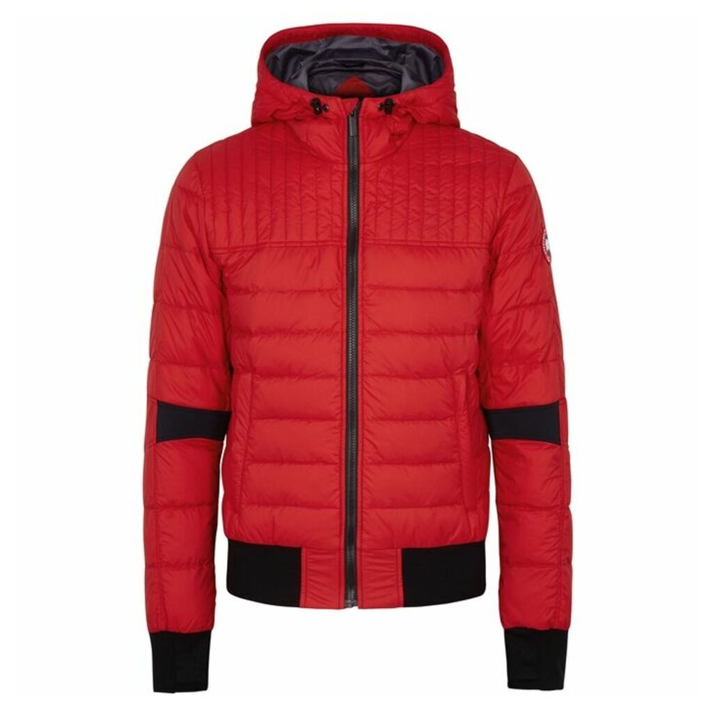 Canada Goose Cabri Red Quilted Shell Jacket