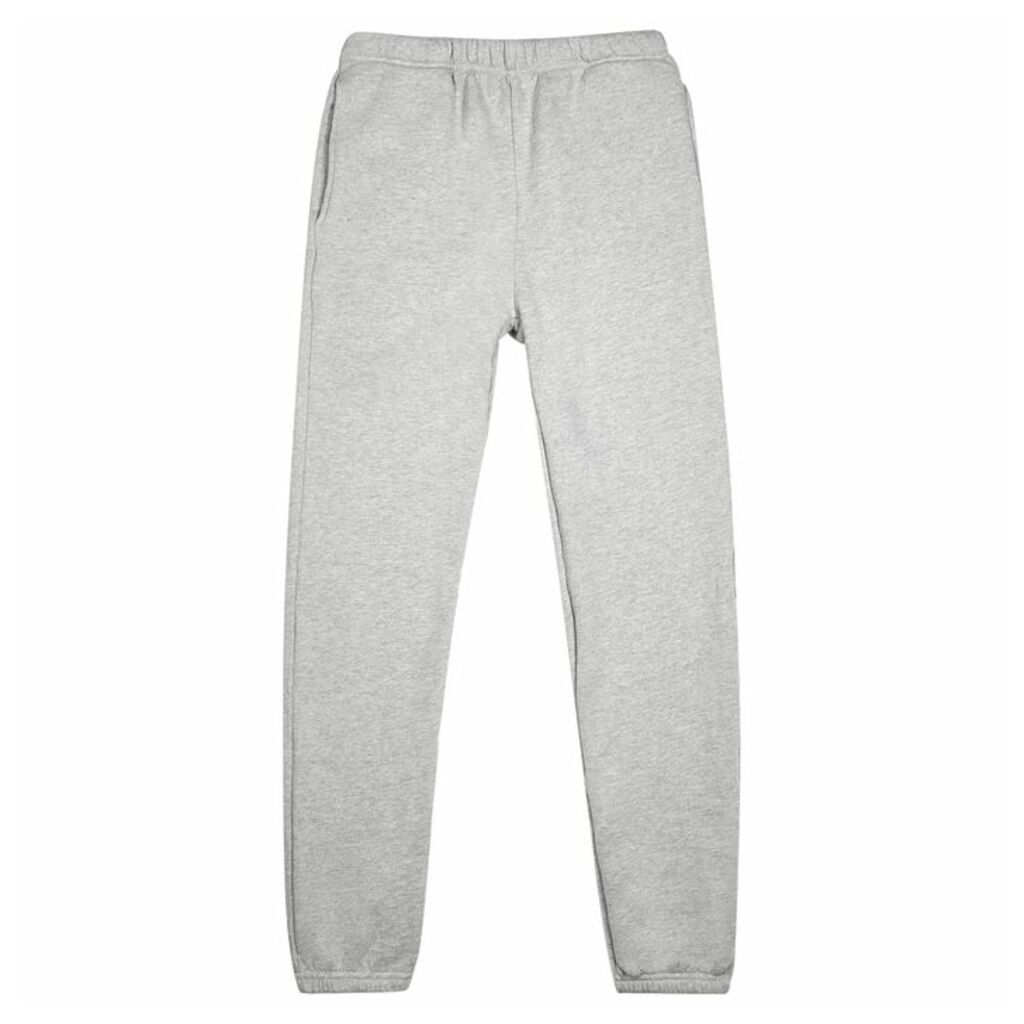 Les Tien Light Grey Cotton-jersey Sweatpants